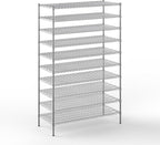 Regal Altair 24" Deep x 54" Wide x 86" Height Wire Shelving Kit | 10-Tier | NSF Commercial Storage Rack Unit