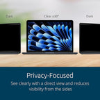 Kensington MP136 Magnetic Privacy Screen for MacBook Air 13.6 inch (2022-2024, M2, M3, M4), Removable Laptop Privacy Filter, Anti Glare Blue Light MacBook Mac Screen Protector