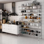 Regal Altair 18" Deep x 60" Wide x 86" Height Wire Shelving Kit | 10-Tier | NSF Commercial Storage Rack Unit