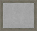 Amanti Art Grey Framed Magnetic Board 39x47 X-Large Vision Board for use with Magnets, 100% Metal Sheet to Display Items as Office Decor or for Home Organization in mudroom, Kitchen or Kids Room