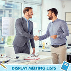 Outus Self Adhesive Shop Ticket Holders Clear Plastic Sleeves Adhesive Pockets Work Order Job Ticket Holders for Home Office Posting Signs (11 x 17 Inch,30 Pcs)