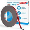 EMITEVER Double Sided Tape Heavy Duty, Tesa Adhesive Mounting Tape Waterproof, 0.39IN x 36FT Strong Acrylic Foam Tape for Walls, Automotive, Home Office Decor
