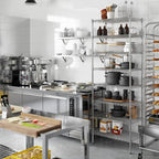 Regal Altair 18" Deep x 30" Wide x 86" Height Wire Shelving Kit | 8-Tier | NSF Commercial Storage Rack Unit