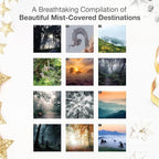 RED EMBER Into the Mist 2026 Wall Calendar 12 Month | 12" x 24" Open | Thick & Sturdy Paper | Holiday Gift | Nature Calendar 2026