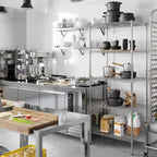 Regal Altair 21" Deep x 30" Wide x 74" Height Wire Shelving Kit | 5-Tier | NSF Commercial Storage Rack Unit