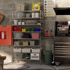 Regal Altair 14" Deep x 48" Wide x 86" Height Wire Shelving Kit | 8-Tier | NSF Commercial Storage Rack Unit