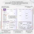 Law of Attraction Planner 2026 Deluxe with Productivity App | Weekly & Monthly Goal-Setting Planner, Life & Gratitude Journal | Include Foldable Vision Board, Gift Box & Stickers