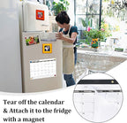 Desk Calendar 2026-2027, 14" X 11" Desktop Calendar 2026-2027, 18 Months Calander Runs from Jan. 2026 to Jun. 2027, Academic Monthly Planner for Home School Office (White and Black)