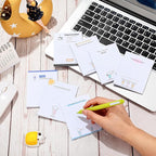 Funny Notepads with Sayings Sticky Funny Office Supplies to Do List Sarcastic Work Assorted Notepad for Workers, 12 Designs, 3 x 3.93 Inch(Minimalist Style)