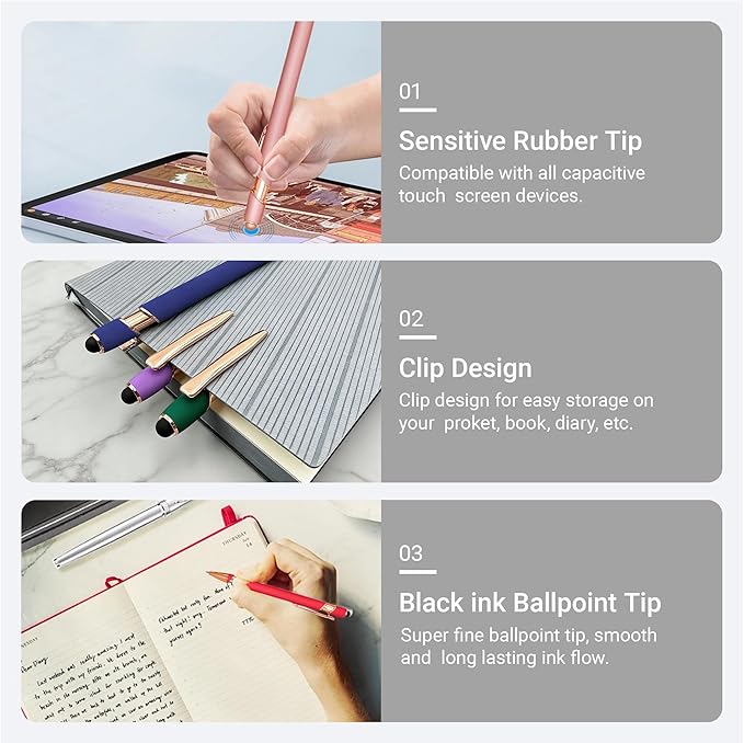 CRME Best Nurse Ever Ballpoint Pens Retractable Pen Design Engraved Motivational Quotes Fluent Writing Nice Novelty Pens for Coworker Gifts