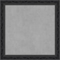 Amanti Art Black Framed Magnetic Board 28x28 Medium Vision Board for use with Magnets, 100% Metal Sheet to Display Items as Office Decor or for Home Organization in mudroom, Kitchen or Kids Room