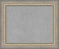 Amanti Art Silver Framed Magnetic Board 21x25 Small Vision Board for use with Magnets, 100% Metal Sheet to Display Items as Office Decor or for Home Organization in mudroom, Kitchen or Kids Room