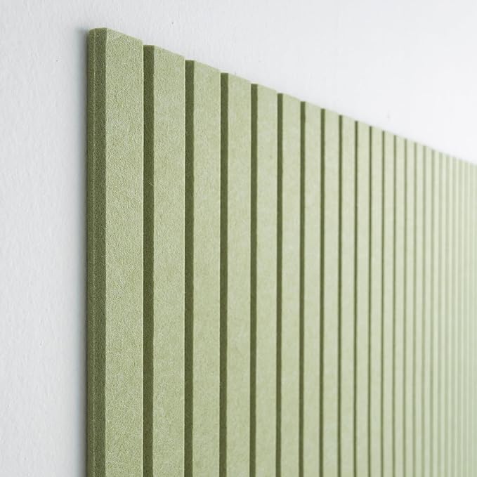 VIVELDA Large Bulletin Board 48"x36" - Office Wall Organizer to Replace your Old Cork Boards for Walls for Office Decor -12-pack Felt Wall Panels to Use in Home Office Decor, Classroom Decor (Avocado)