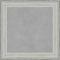 Amanti Art Silver Framed Magnetic Board 15x15 X-Small Vision Board for use with Magnets, 100% Metal Sheet to Display Items as Office Decor or for Home Organization in mudroom, Kitchen or Kids Room