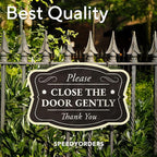 Custom Decorative Outdoor Metal Sign - Personalized Aluminum, Waterproof Design - Black Charcoal 30x24 In