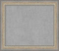 Amanti Art Silver Framed Magnetic Board 25x29 Medium Vision Board for use with Magnets, 100% Metal Sheet to Display Items as Office Decor or for Home Organization in mudroom, Kitchen or Kids Room