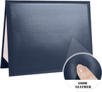 Diploma Cover 8.5” x11” Diploma Holder of Graduation Leatherette Padded Certificate（Tent Style),5-Pack