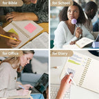 Spiral Notebook-5.75" x 8.125" College Ruled Journal with Inner Pockets and 160 Pages,PU Leather Cover Business Journal, Twin-Wire Binding Notebook Perfect for Office & Home School Supplies Khaki