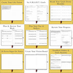 The Phoenix Planner - Best Daily Calendar and Agenda for Goal Setting, Boost Happiness and Productivity - Gratitude Journal, Habit Tracker, Quarterly Business Planner - 6 Months, Undated (Charcoal)