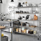 Regal Altair 24" Deep x 60" Wide x 74" Height Wire Shelving Kit | 5-Tier | NSF Commercial Storage Rack Unit
