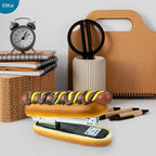ELIKAI Hot Dog Stapler, Funny Gifts for Teachers and Principals, Unique Desk Accessory, Ideal Back-to-School Gift for Classroom or Teacher Lounge Decor, Includes 1000 Staples, Brown, 7 oz