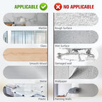 Double Sided Tape, Heavy Duty Mounting Tape Waterproof Foam Tape, 32FT Length, 0.39IN Width for LED Strip Lights, Home/ Office Decor, Made of 3M VHB Tape