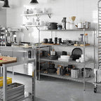 Regal Altair 24" Deep x 54" Wide x 54" Height Wire Shelving Kit | 4-Tier | NSF Commercial Storage Rack Unit