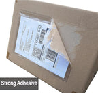 (1200 Pack) BEUYI Clear 9.5'' x 6.7'' Packing List Envelopes, Adhesive Shipping Label Pouches/Sleeves, Easily Fits Half of Letter-Size Paper