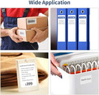 Risio Thermal Labels 1.57"x1.18"(40x30mm),220 Labels/Roll(5 Rolls),Waterproof, Oil-Resistant, Scratch-Resistant Thermal Label Paper,for Barcode/Address/Mailing/Logo/Business/Home