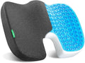 Medisana Gel Wheelchair Cushions for Pain Relief, GC 100B Seat Cushion for Tailbone, Sciatica, Back & Hip Support and Pressure Sore, Ergonomic Office Chair Cushion for for Seniors and Adults