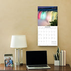 2026 Waterfalls Monthly Wall Calendar | Travel Calendar 2025-2026
