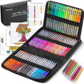 Soucolor Glitter Gel Pens for Adult Coloring Books, Christmas|Birthday Gifts, School Art Supplies,120 Pack-60 Glitter Pens, 60 Refills and Travel Case, 40% More Ink Markers Set for Drawing Journaling