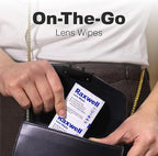Raxwell Lens Wipes for Glasses - Streak-Free Glasses Cleaner - No-Residue Lens Cleaner - Portable Screen Wipes for Electronics - 200 Count, White, Unscented