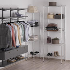 Regal Altair 18" Deep x 30" Wide x 86" Height Wire Shelving Kit | 5-Tier | NSF Commercial Storage Rack Unit