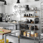 Regal Altair 24" Deep x 36" Wide x 64" Height Wire Shelving Kit | 5-Tier | NSF Commercial Storage Rack Unit