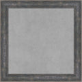 Amanti Art Grey Framed Magnetic Board 19x19 Small Vision Board for use with Magnets, 100% metal sheet to display items as office decor or for home organization in mudroom, kitchen or kids room