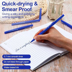 Fuyoooo 36 Pcs Felt Tip Pens 0.7mm Medium Point Colored Felt Tip Pens for Journaling Planner Writing Note-taking Art Office and School Supplies(Dark Blue)
