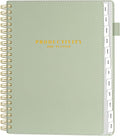 SUNEE 2026 Planner 8.5" x 11" – Dated Productivity Planner for Time Management - Daily,Weekly & Monthly Planner to Achieve Goals - Planner 2026 dated from January 2026 – December 2026,Grey Green