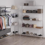 Regal Altair 18" Deep x 60" Wide x 86" Height Wire Shelving Kit | 5-Tier | NSF Commercial Storage Rack Unit