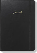 Wykeham's Executive 2026 Undated Daily Journal Planner – Customization Available (Brown, 8.5"×5.5" - Undated)