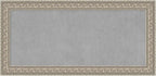 Amanti Art Silver Framed Magnetic Board 27x55 Oversize Vision Board for use with Magnets, 100% Metal Sheet to Display Items as Office Decor or for Home Organization in mudroom, Kitchen or Kids Room