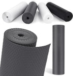 MooiFun Drawer Liners, Waterproof Shelf Liner, Anti-Slip Non-Adhesive BPA Free Kitchen Cupboard Cabinet Liner Refridge Fridge Mats Sink Protector Strong Durable for Home (Grey/23.6in x 20Ft)