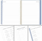 Cambridge 2026 Planner by Leah Bisch, Weekly & Monthly, 8.5" x 11", Large, Calista Floral (LB40-905-26)