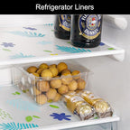 Cooyes Shelf Liner – Premium Non-Adhesive Cabinet & Drawer Liner for Kitchen – Waterproof Shelf Paper with Modern Pattern – Durable EVA Cabinet Mat – Easy to Cut （17.5" W x 197" L）