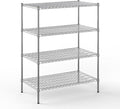 Regal Altair 24" Deep x 42" Wide x 54" Height Wire Shelving Kit | 4-Tier | NSF Commercial Storage Rack Unit
