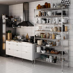 Regal Altair 21" Deep x 48" Wide x 86" Height Wire Shelving Kit | 8-Tier | NSF Commercial Storage Rack Unit