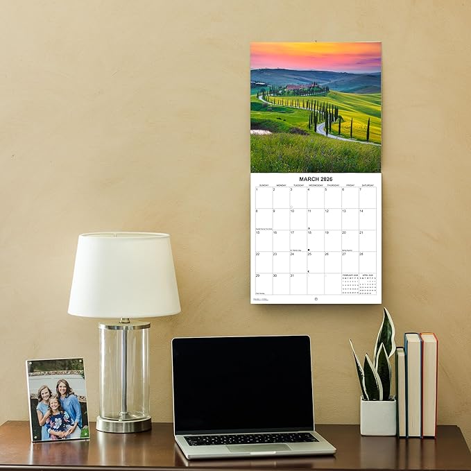 2026 Italy Monthly Wall Calendar | Travel Calendar 2025-2026