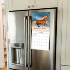 2026 Horses Monthly Wall Calendar | Animals Calendar 2025-2026