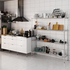 Regal Altair 14" Deep x 60" Wide x 64" Height Wire Shelving Kit | 4-Tier | NSF Commercial Storage Rack Unit