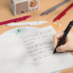 JIMMIDDA 8Pcs Gel Pens with Black Ink, Fine Point Smooth Writing Pens, Quick-dry Gel Retractable Pens for Journaling Note Taking, Cute Office School Supplies for Adults Kids (0.7mm, Bright)